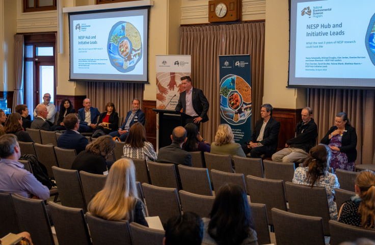 Sustainable Communities and Waste Hub attending NESP Science Partnerships conference