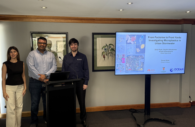 IP2 Franc 2025 conference microplastics research presentation