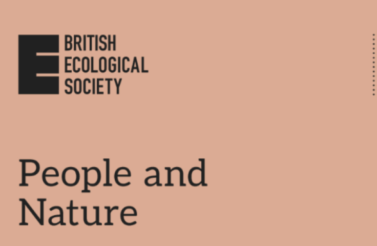 British ecological society people and nature journal cover IP1