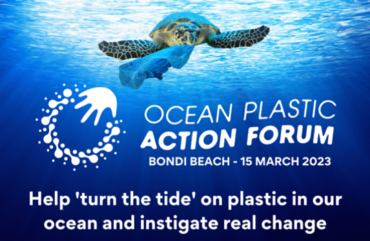 Ocean plastic forum social tile
