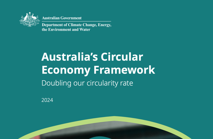 Cover of Australia's Circular Economy Framework