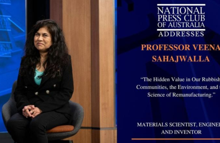 Veena Sahajwalla national press club address